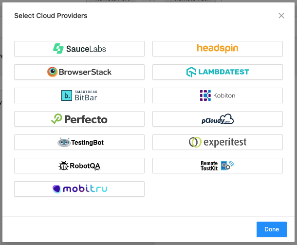 Cloud Providers