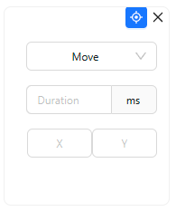Pointer Move Action
