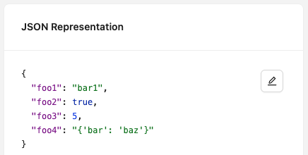 Capability JSON Structure