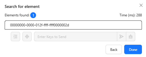 Element Search Results