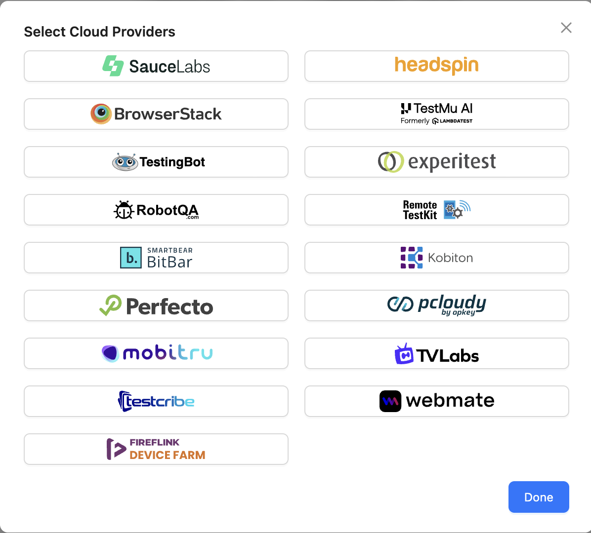 Cloud Providers