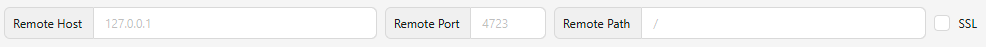 Default Server Details