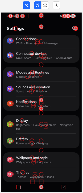 Screenshot With Element Handles