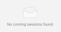 No Found Sessions