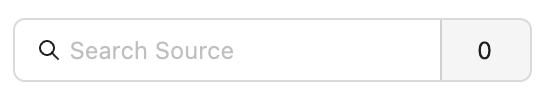 Search Source Field