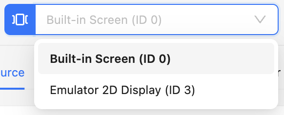 Multi-Display Dropdown